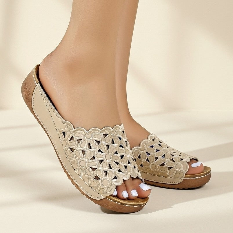 SANDALIAS DE CUERO FLOWERS™ | EDICION LIMITADA