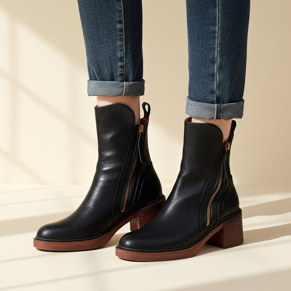 BOTAS DE CUERO KLARA™ | EDICIÓN LIMITADA